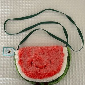 Retired Jellycat Watermelon Slice Kids Bag